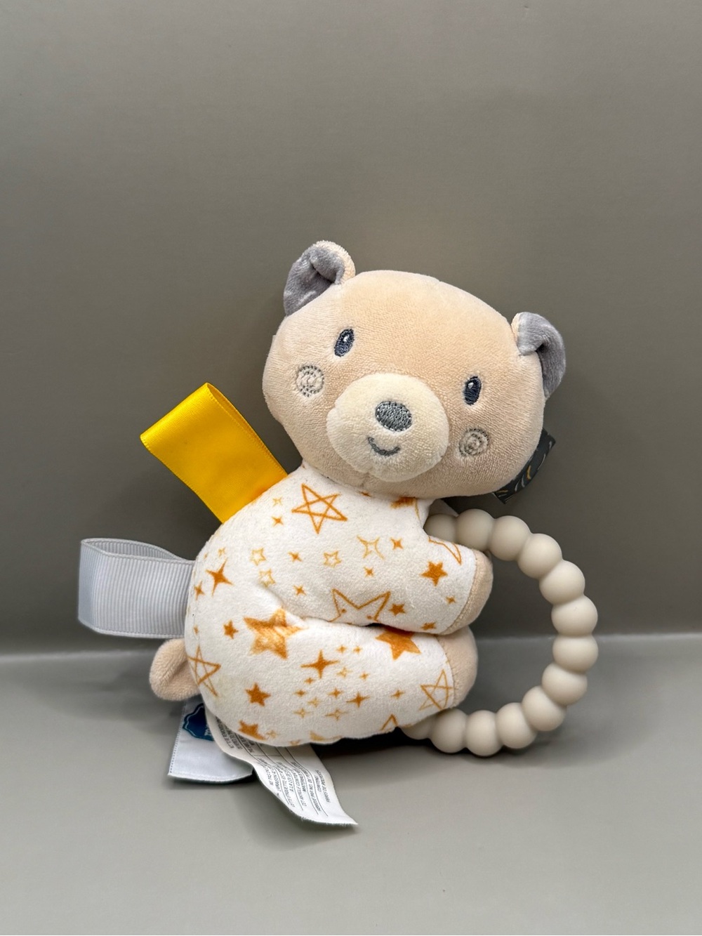 Mary Meyer Taggies Be A Star Teether Rattle Baby Plush Toy Stuffed Animal